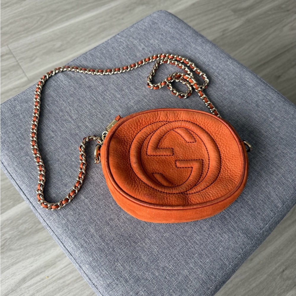 Gucci Tangerine Crossbody Bag